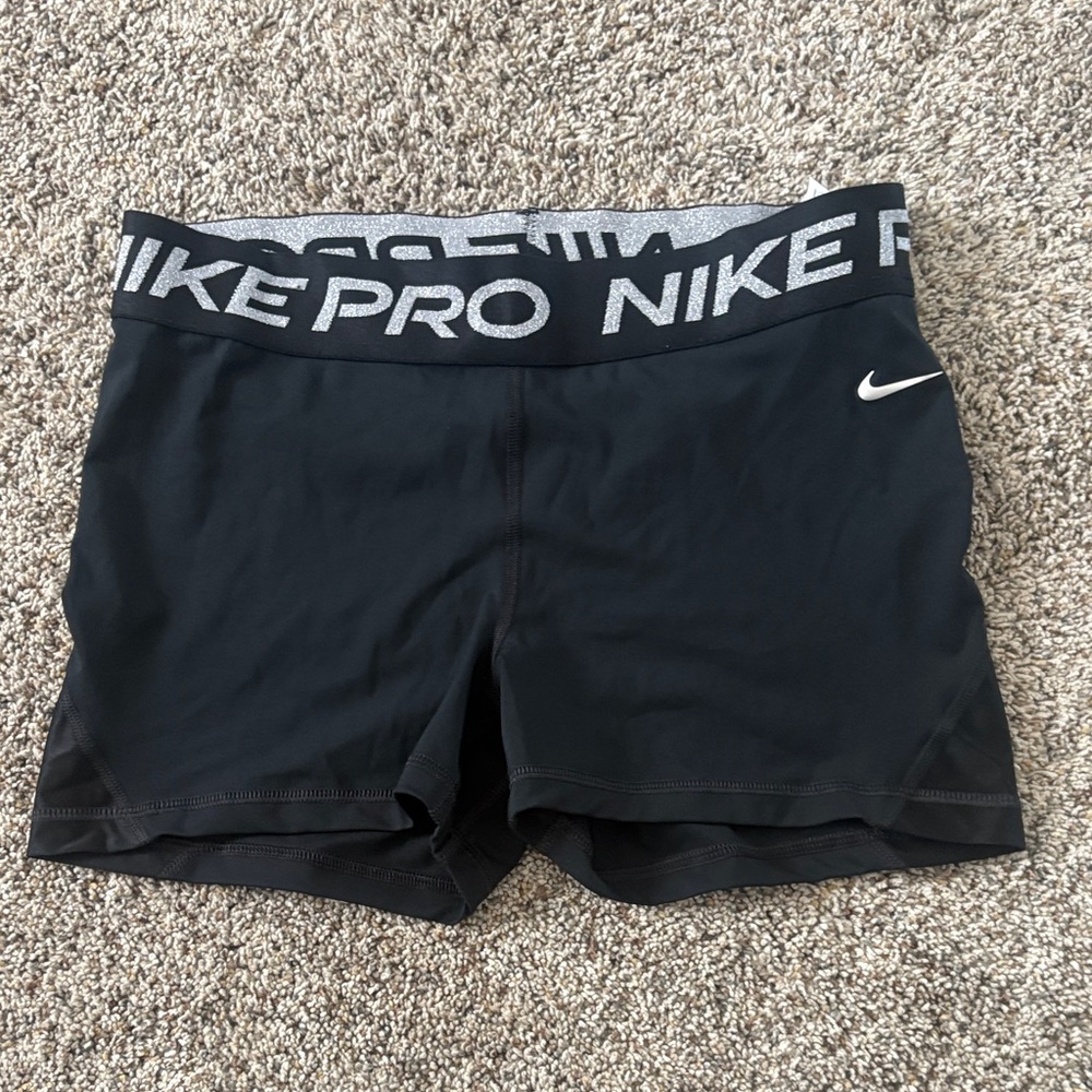 Nike Pro Women's Athletic Black Shorts
